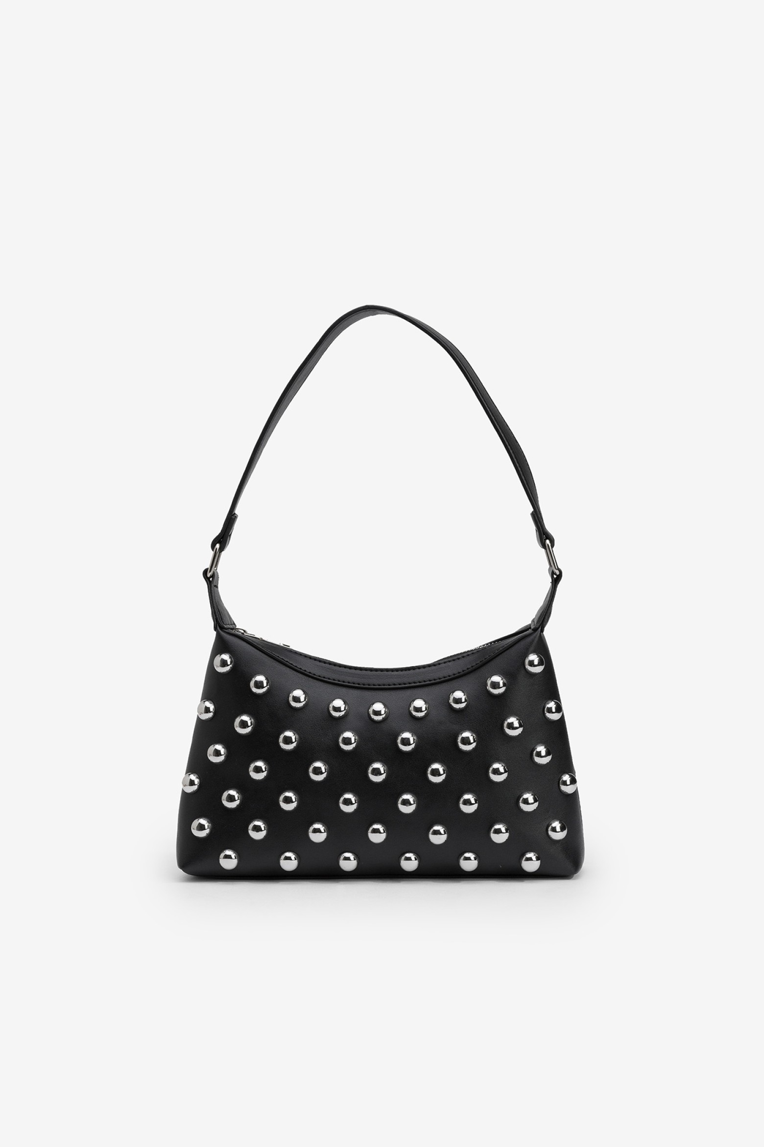 Bag with Metallic Embellishments