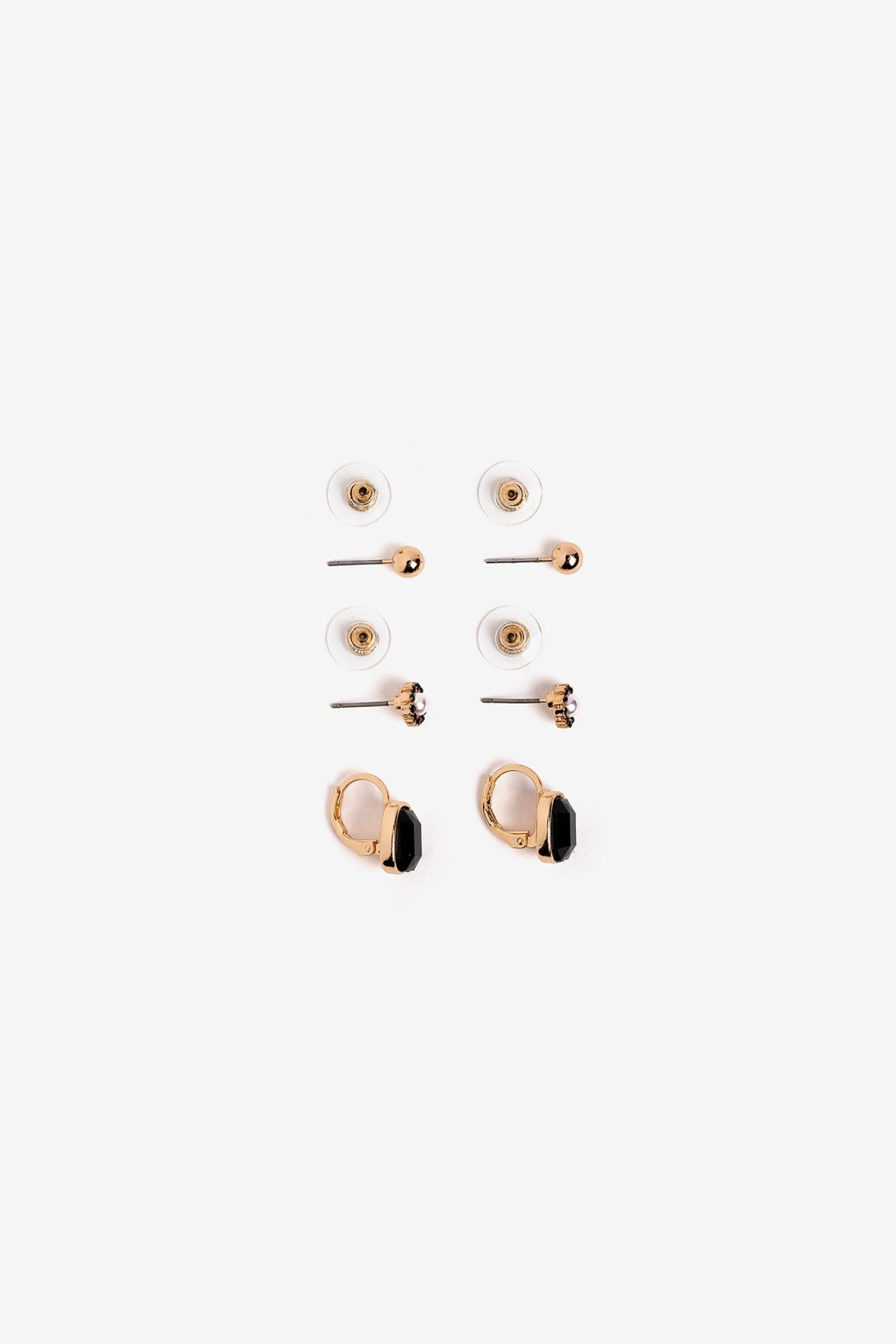 Pack of 3 Earrings with Applications