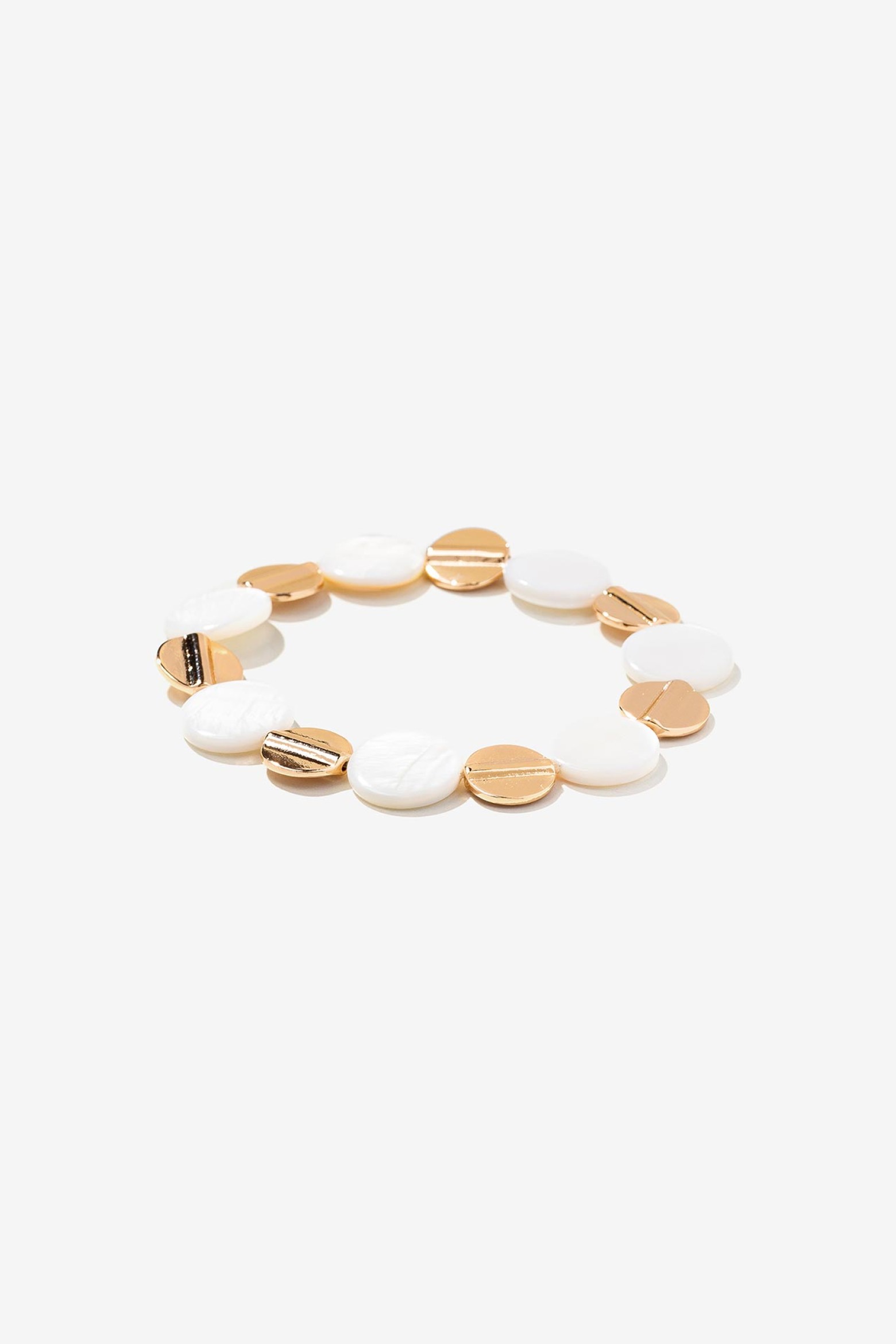Metallic Beaded Bracelet