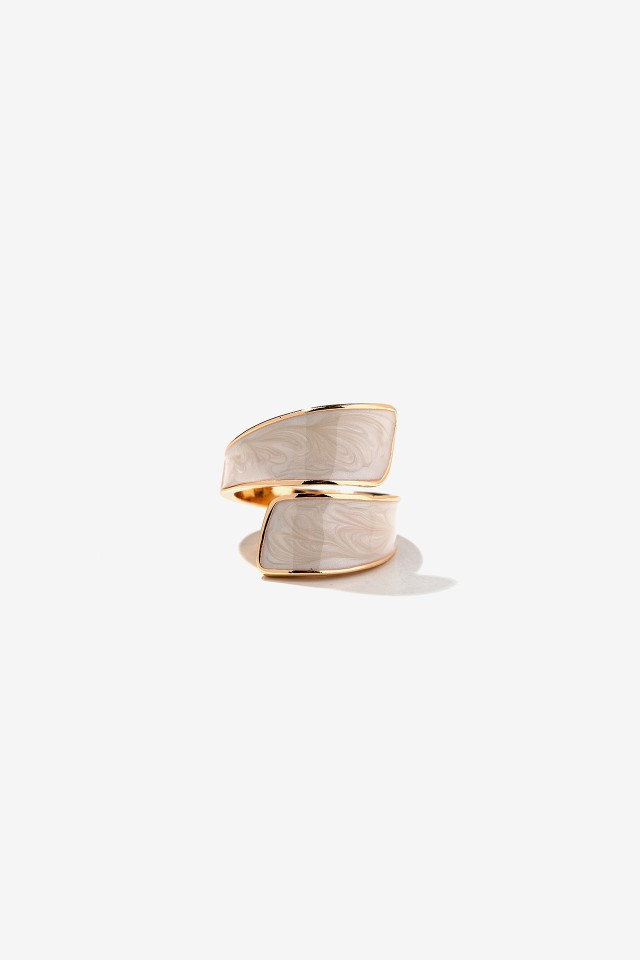 Anillo Abierto Esmaltado