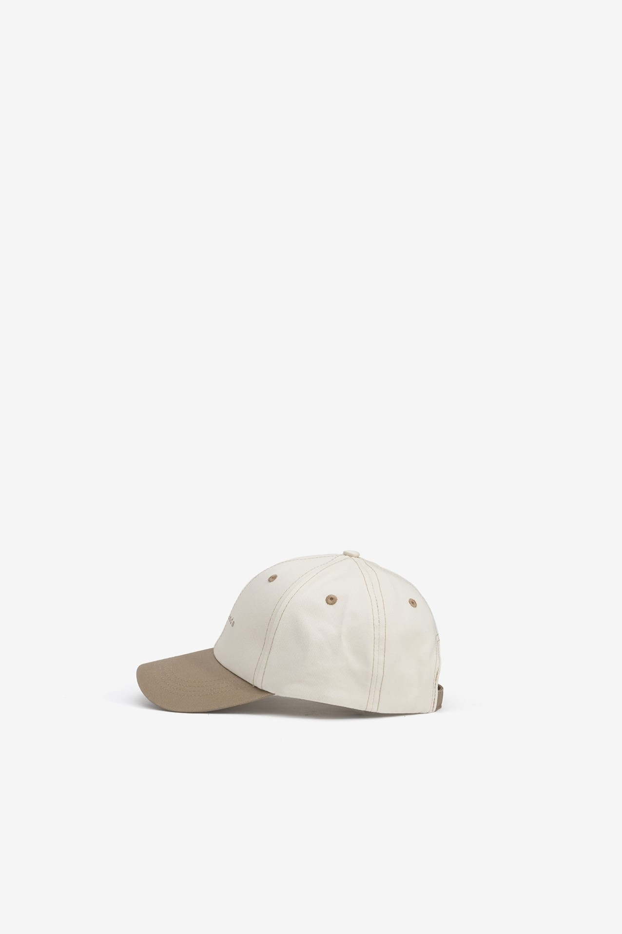 Bicolor Embroidered Cap
