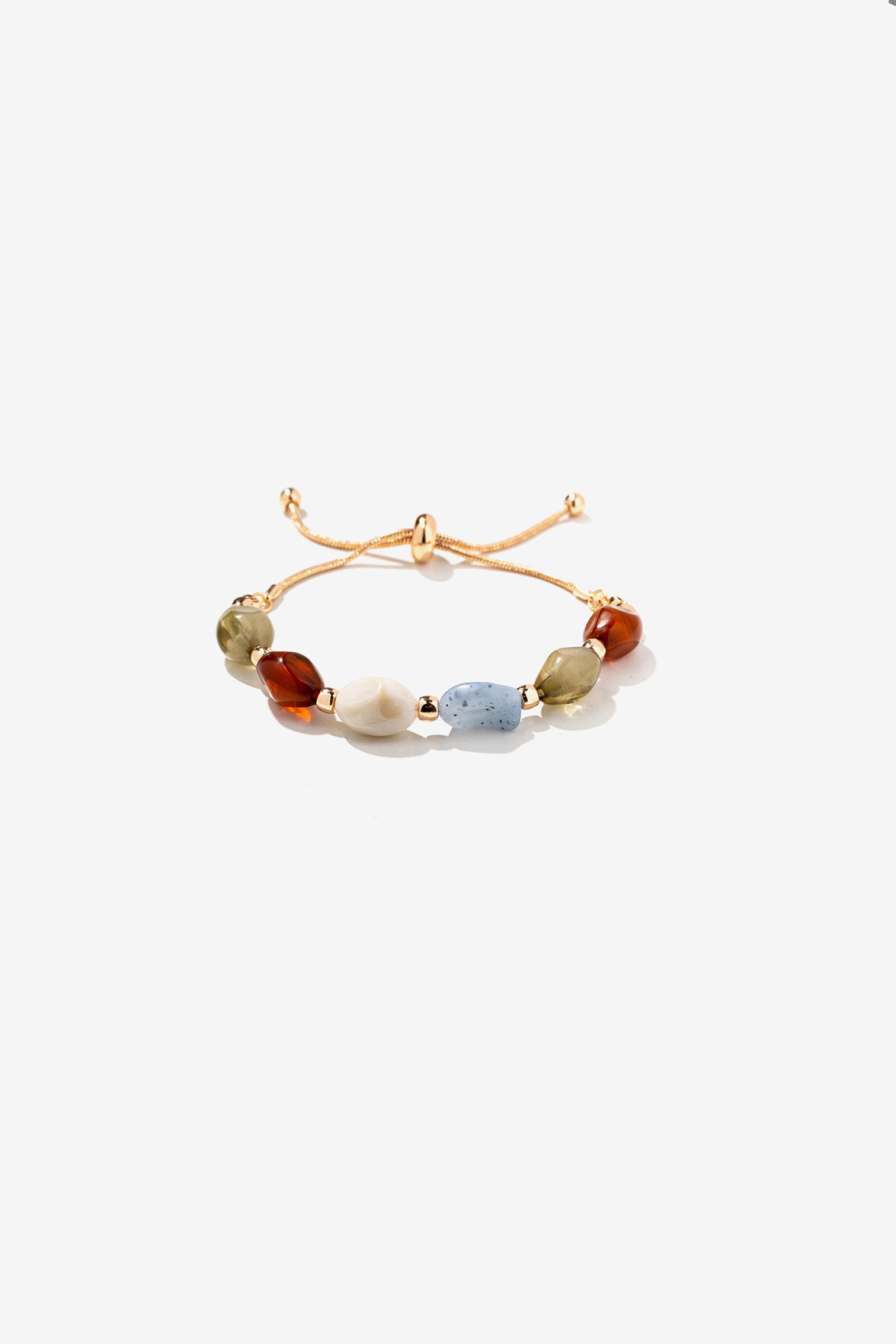 Pulseira Metlica com Missangas