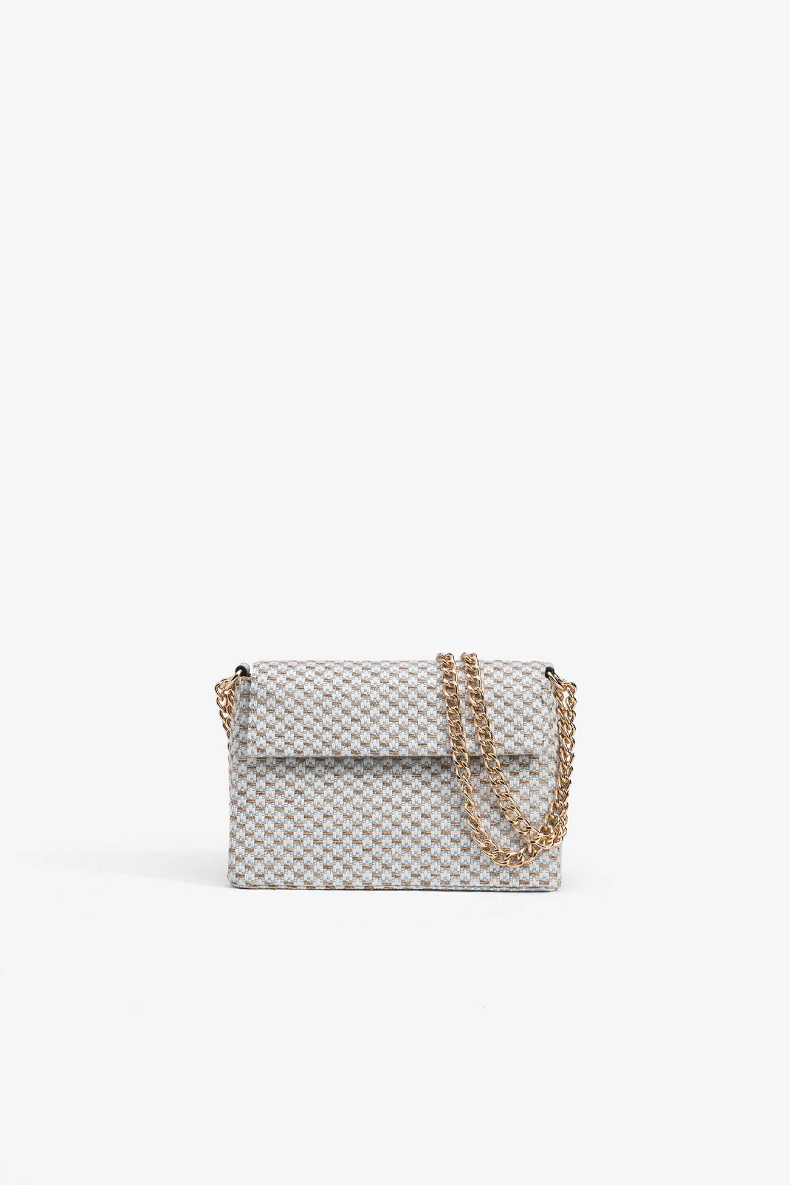 Mala Tiracolo Tweed com Pala
