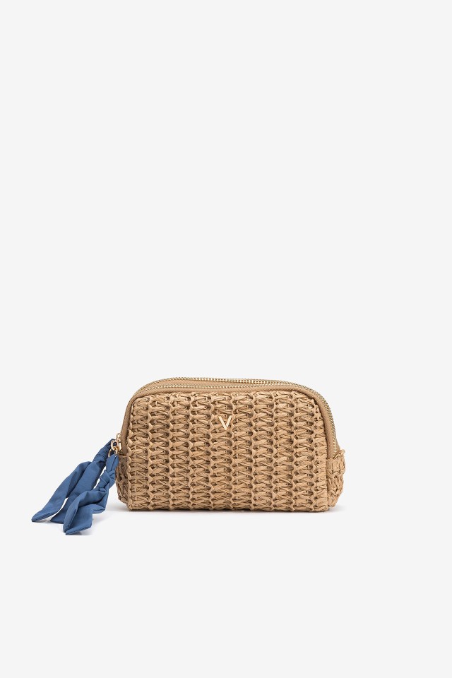 Bolsa Cosmticos Efeito Palha