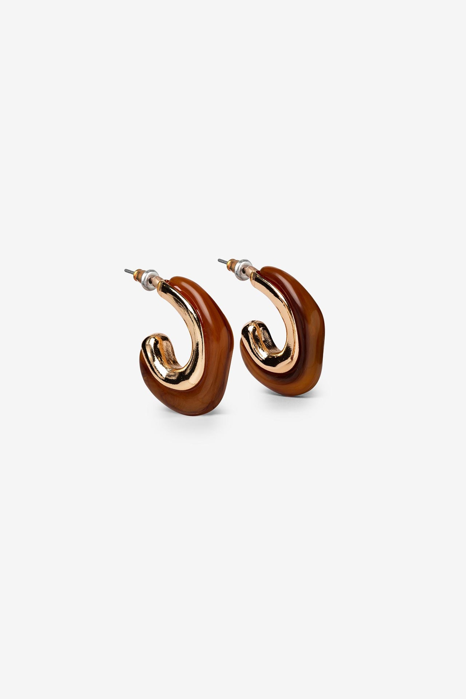 Pendientes Curvos con Acrlico
