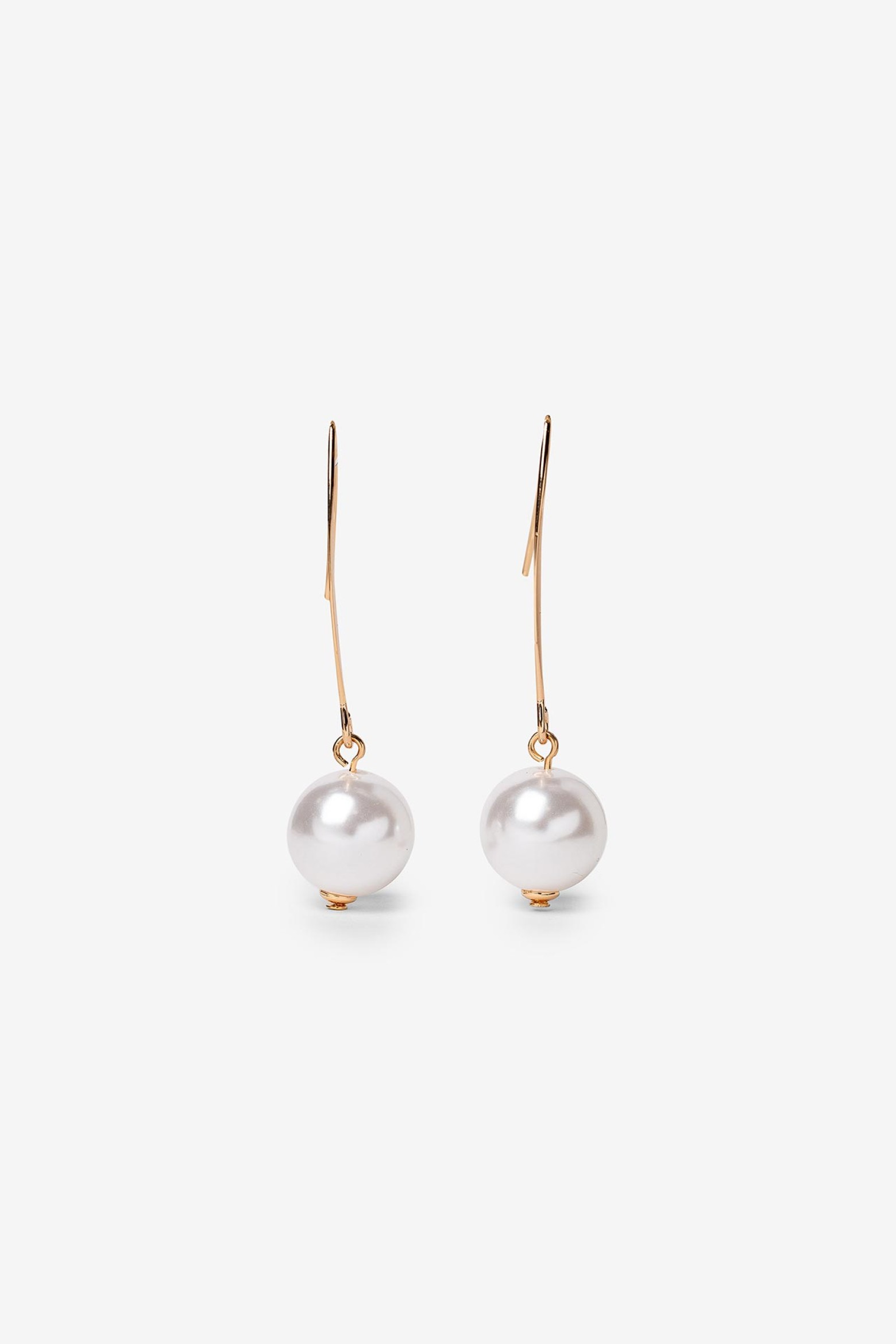 Pendientes de Gancho con Efecto Perla