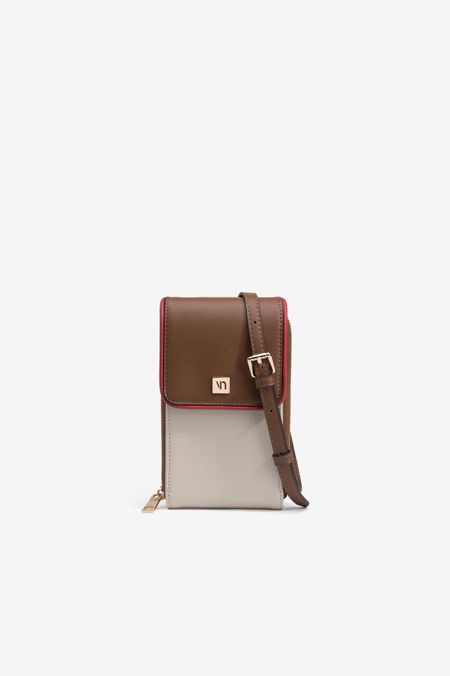 Bolso para Mvil Tricolor con Solapa