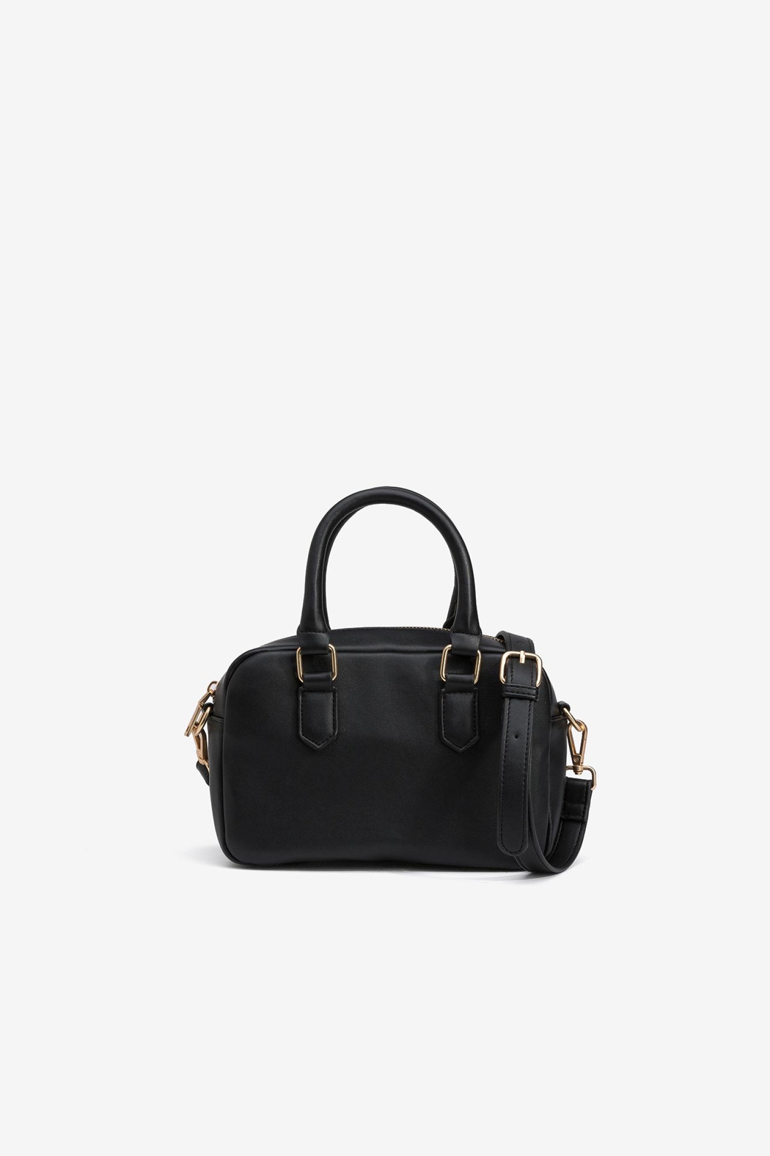 Bolso de Mano Efecto Cuero