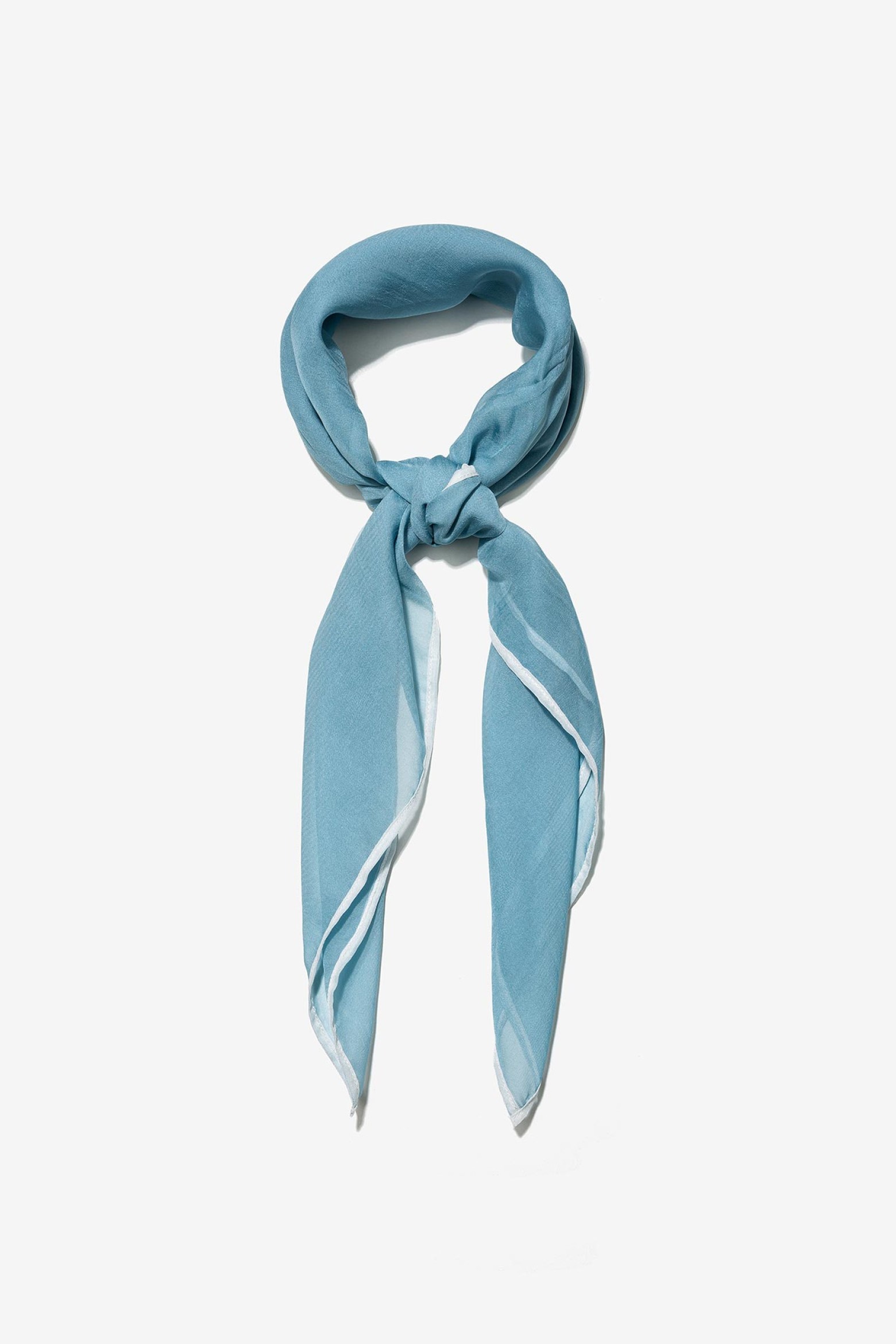 Sheer Bandana with Contrast