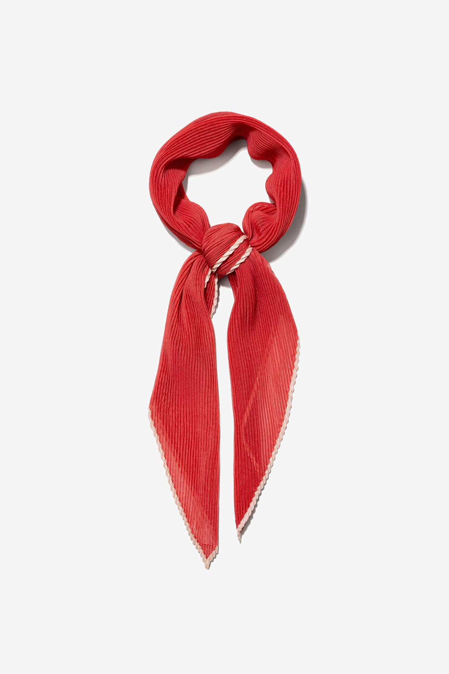Sheer Pleated Bandana