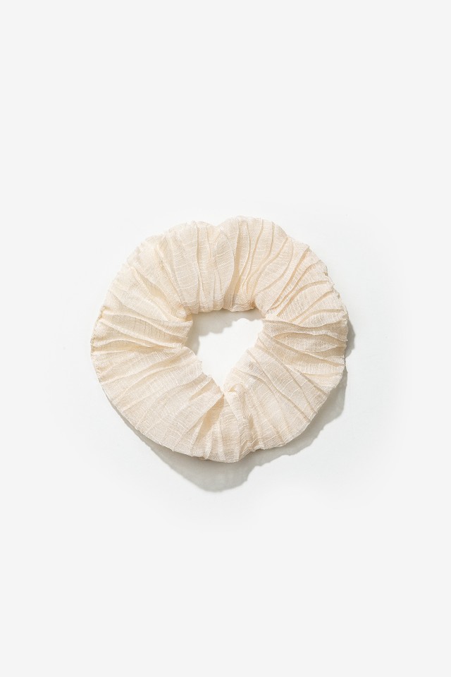Scrunchie Semitransparente Texturizada