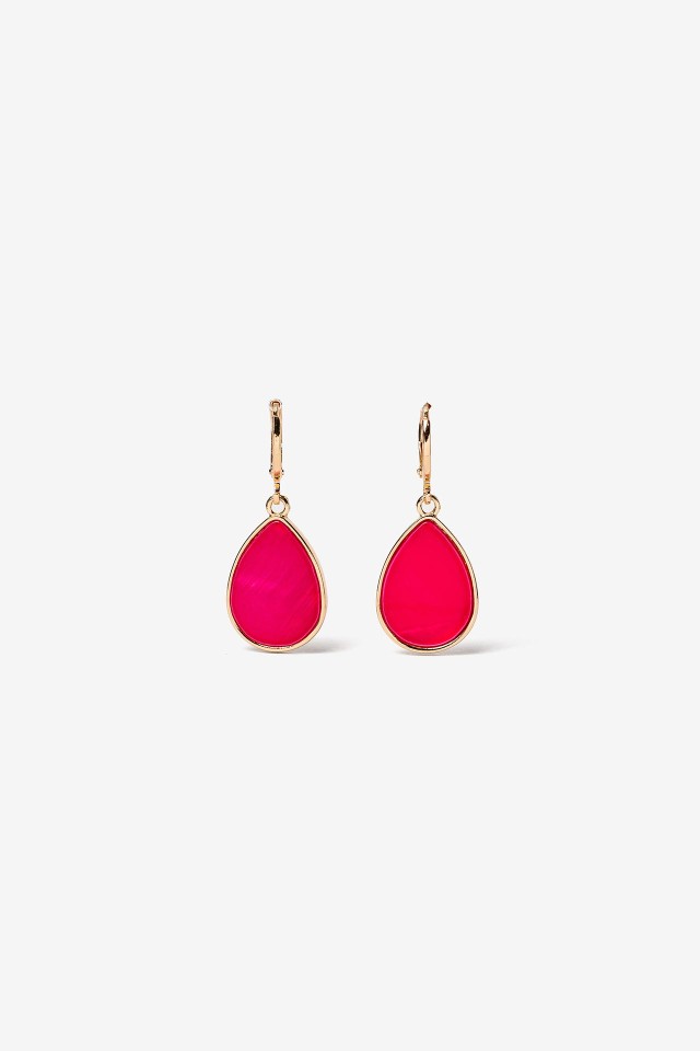 Pendientes con Gota de Madreperla