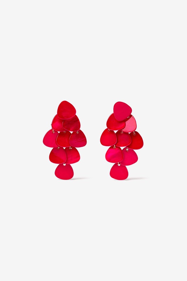 Pendientes Largos de Madreperla