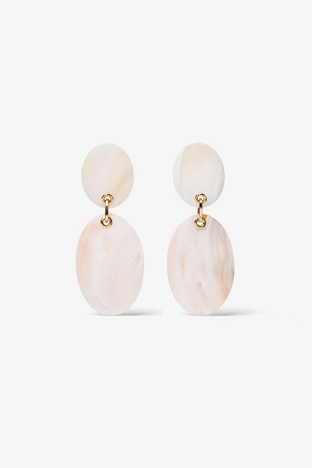 Pendientes Colgantes Ovalados de Ncar
