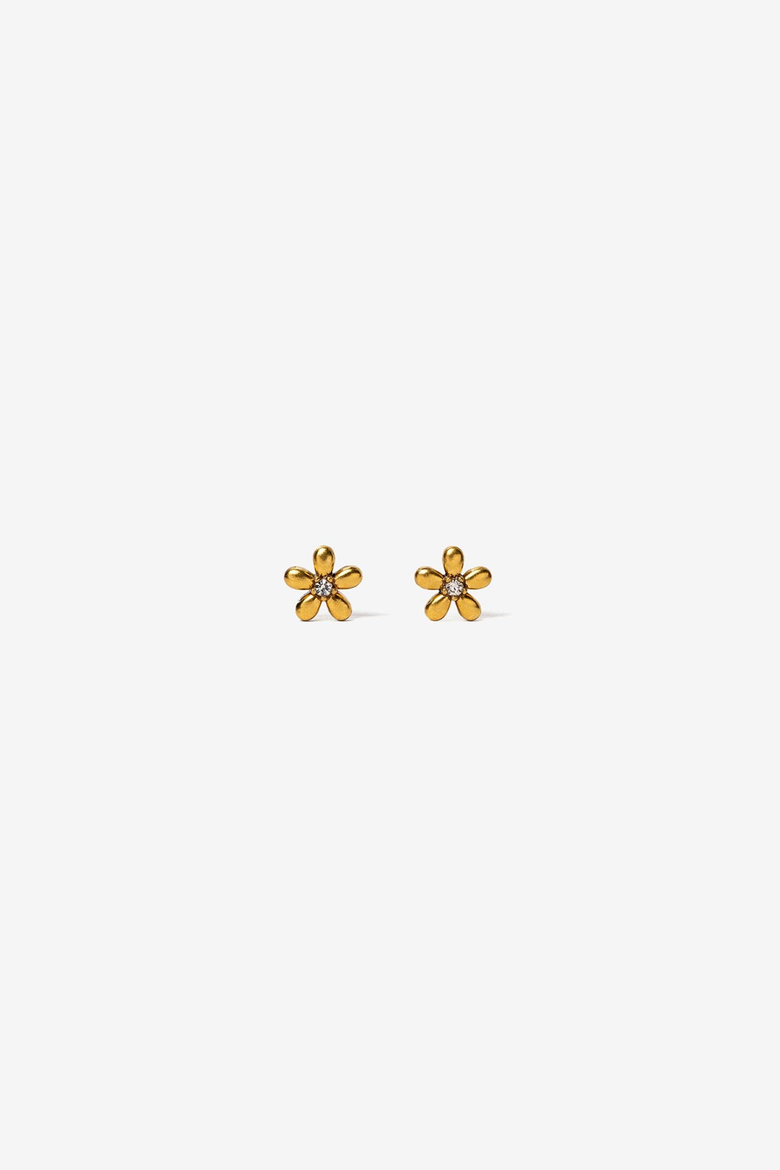 Floral Steel Earrings