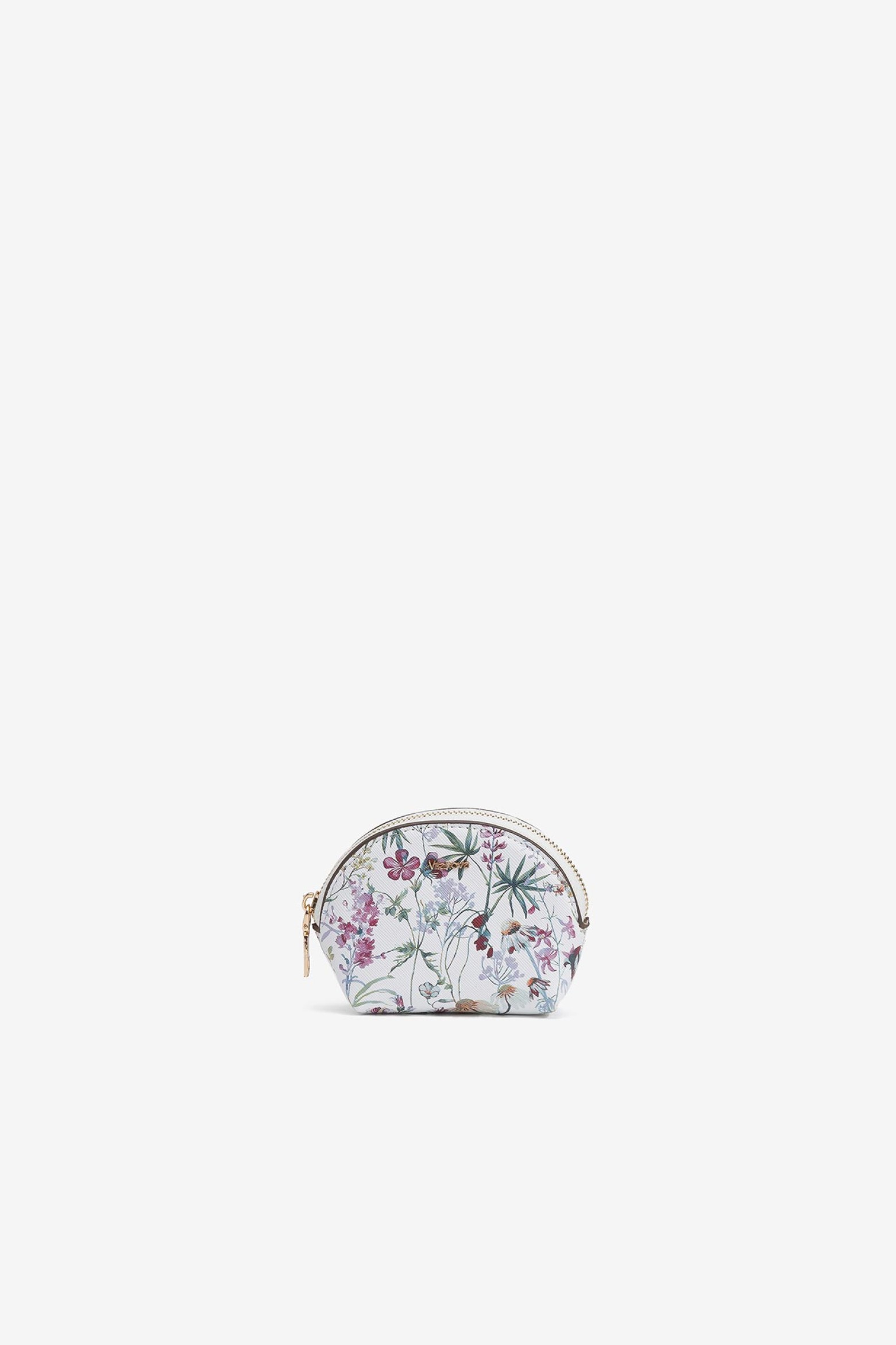 Floral Faux Leather Small Bag