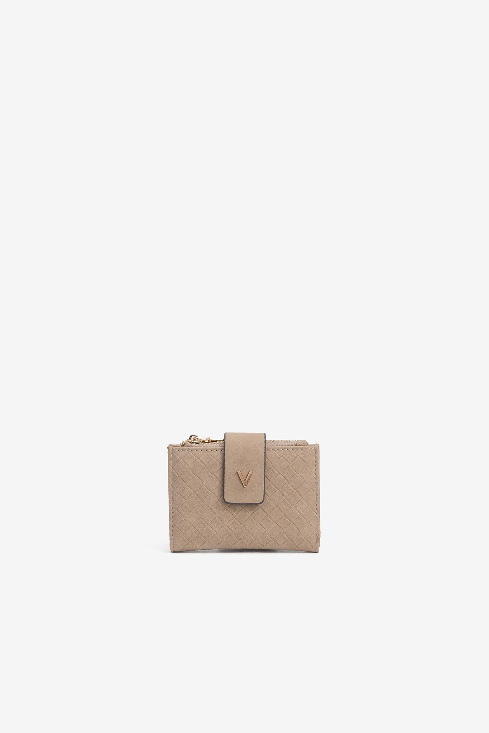 Suede-Effect Coin Purse
