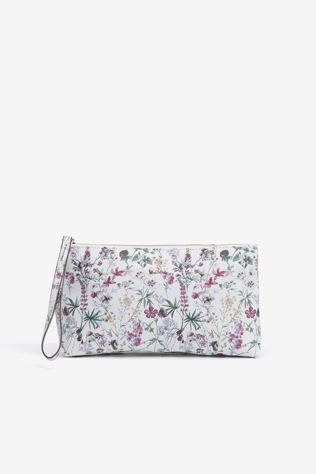 Neceser Efecto Piel Floral