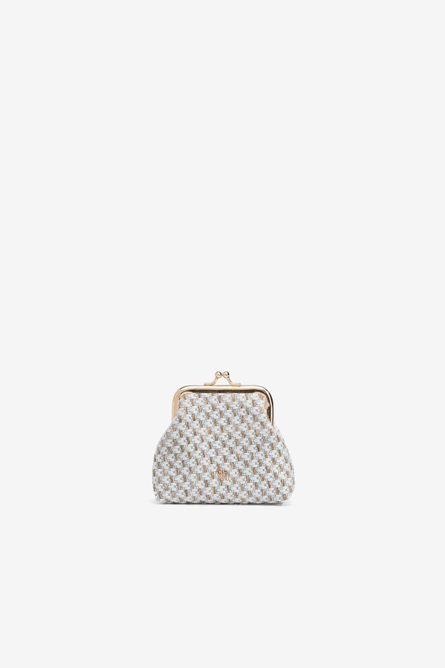 Bolsinha Tweed Tricolor