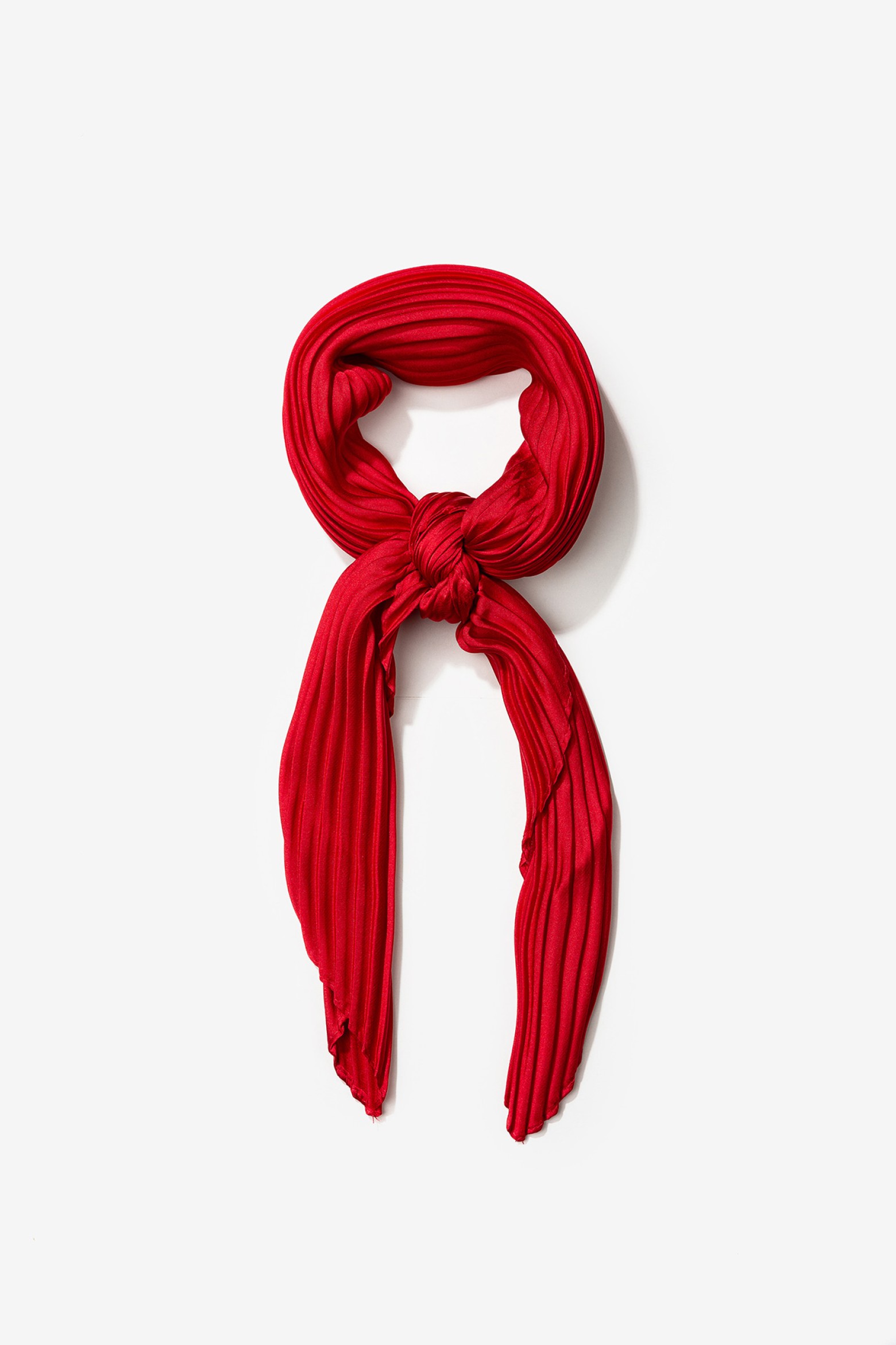 Bandana Acetinada Plissada