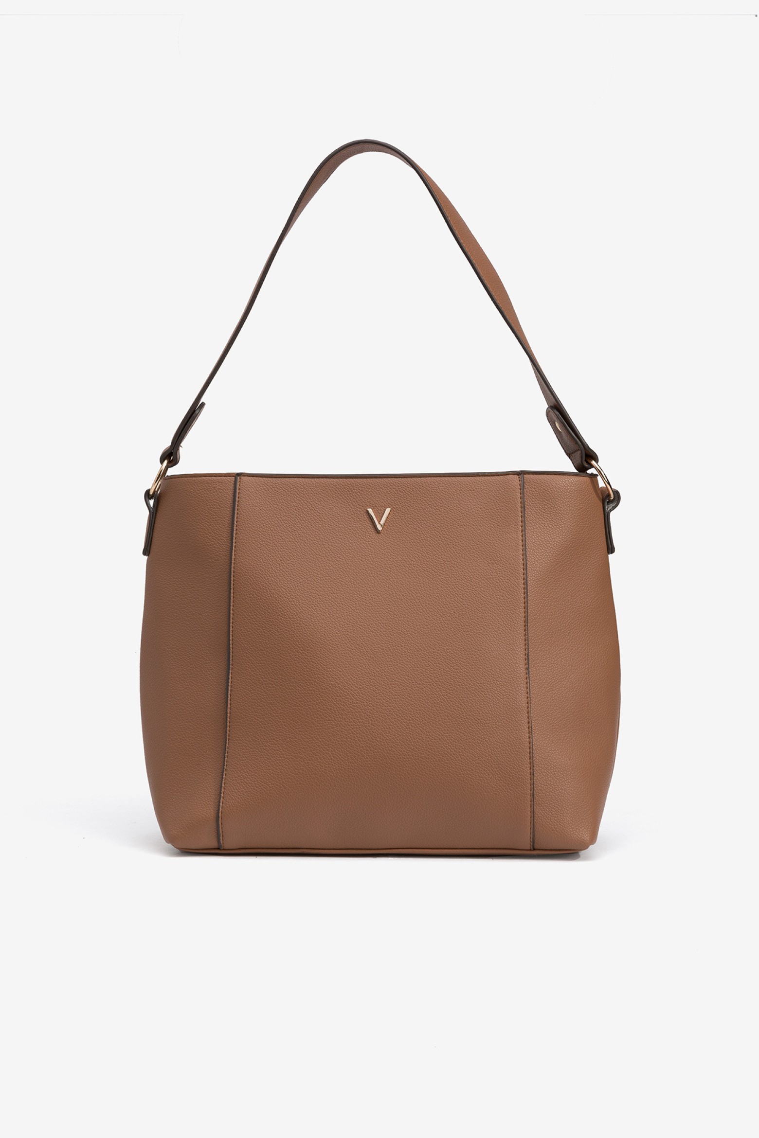 Faux Leather Shoulder Bag