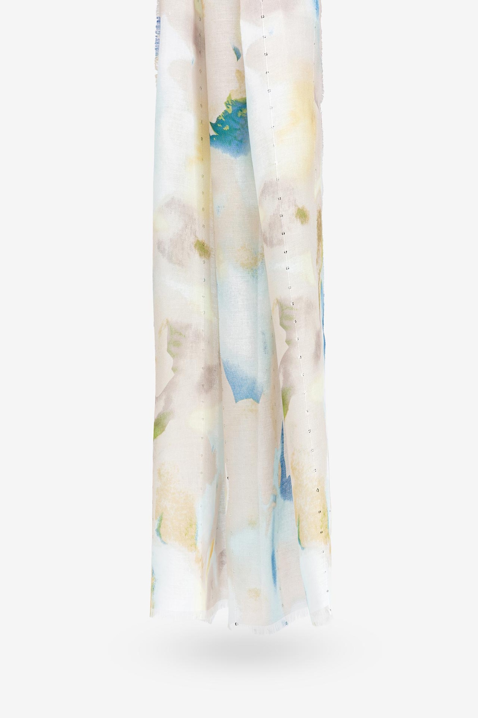 Leno Estampado Floral Brilhante