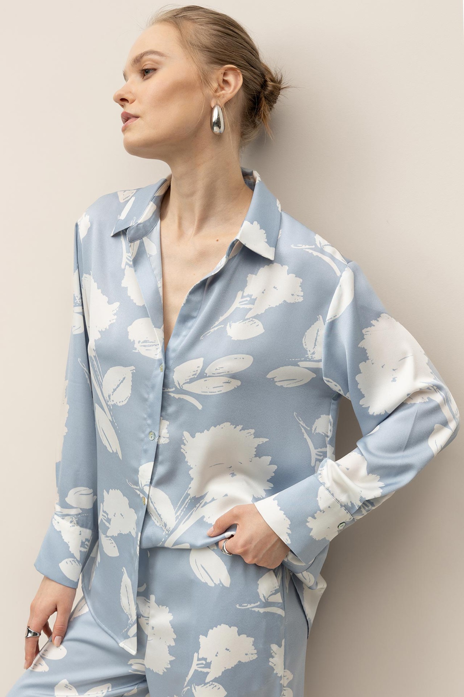 Relaxed Floral Printed Shirt