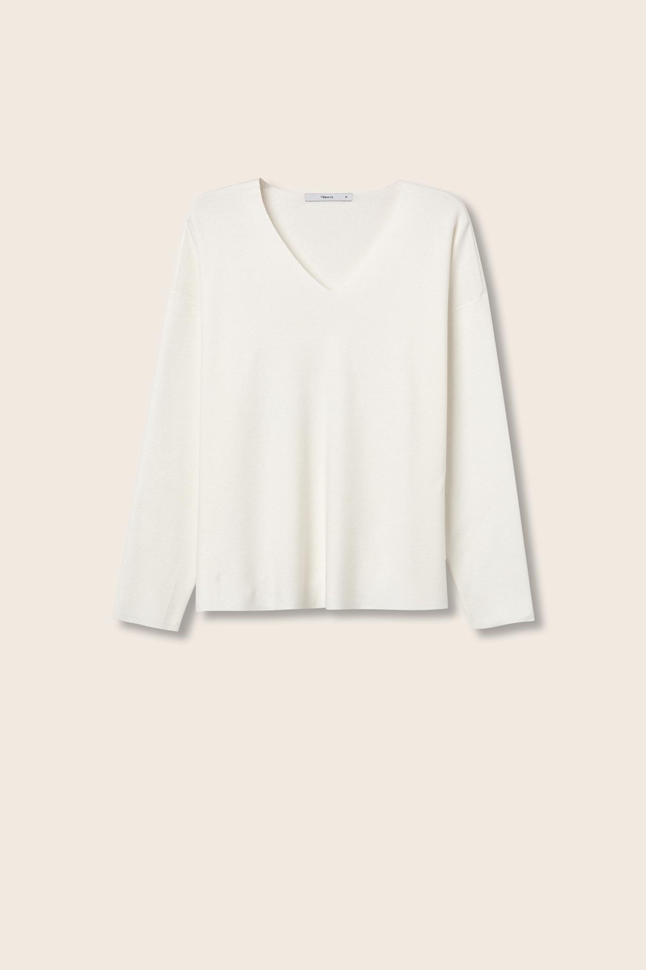 Camisola Relaxed Decote em V