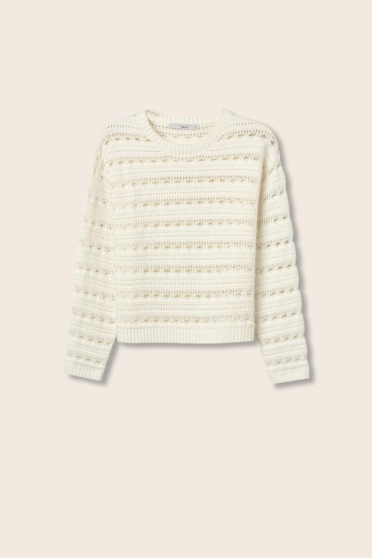 Camisola com Pontos Abertos