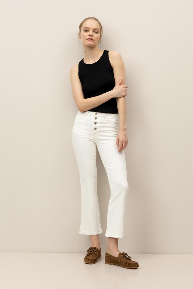 Jeans Paris Cropped Flare Jeans Paris Cropped Flare