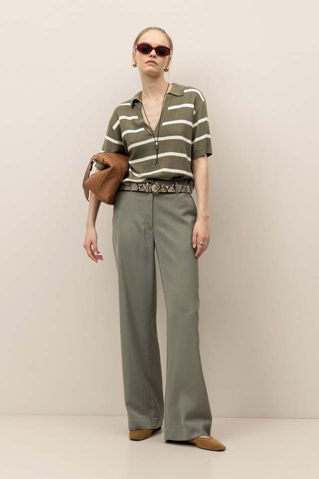 Pantalones Wide Leg Fluidos