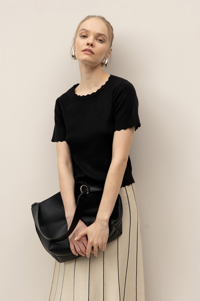 Wavy Slim Fit T-Shirt