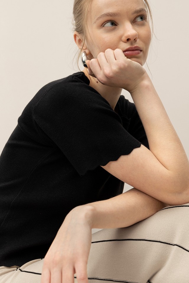 Wavy Slim Fit T-Shirt
