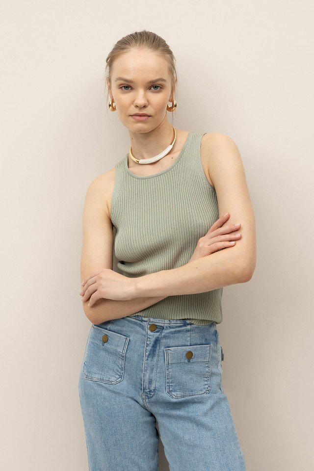 Super Slim Knitted Top