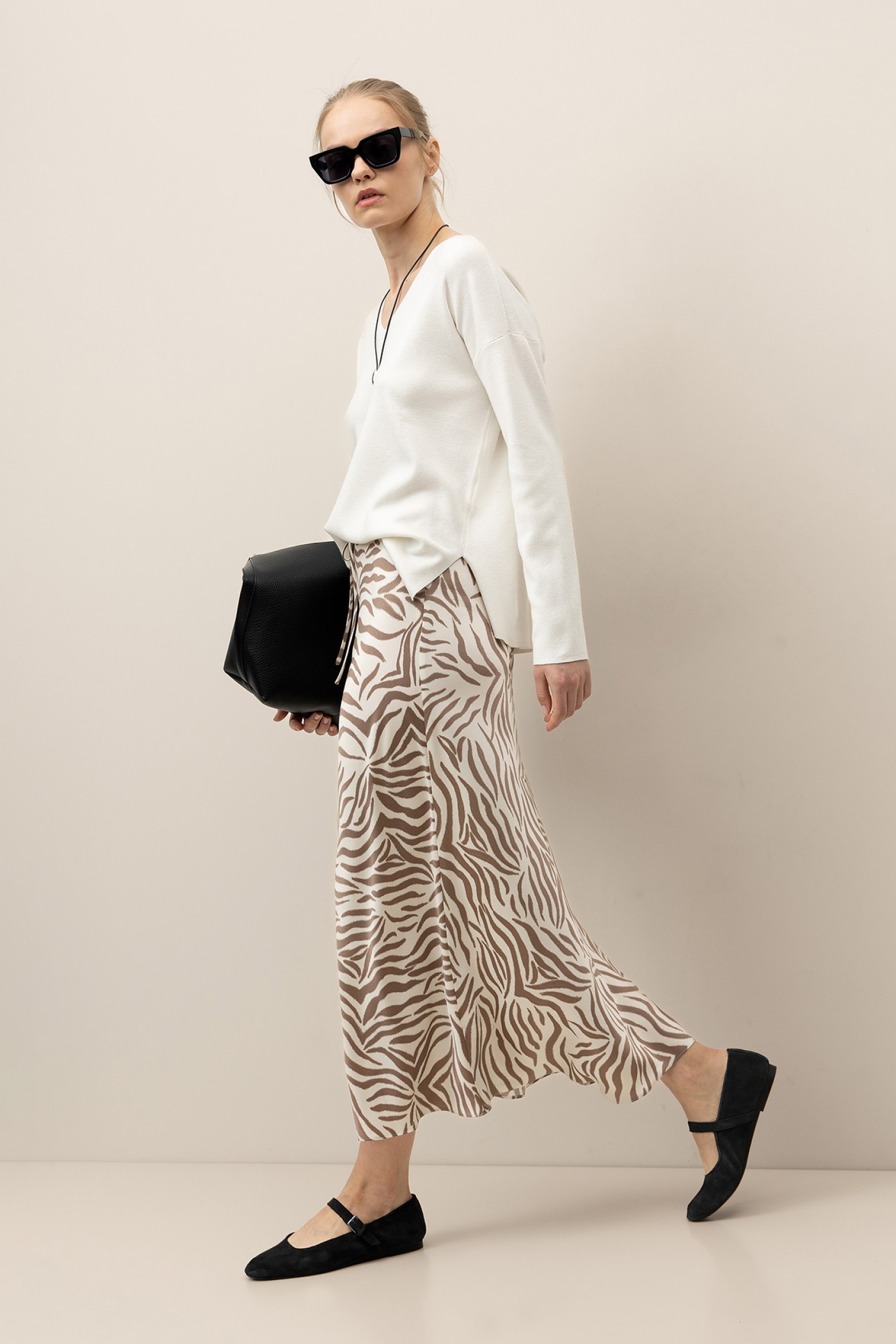 Saia Midi Acetinada