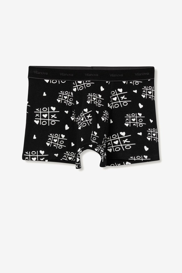 Boxers Estampa Jogo do Galo