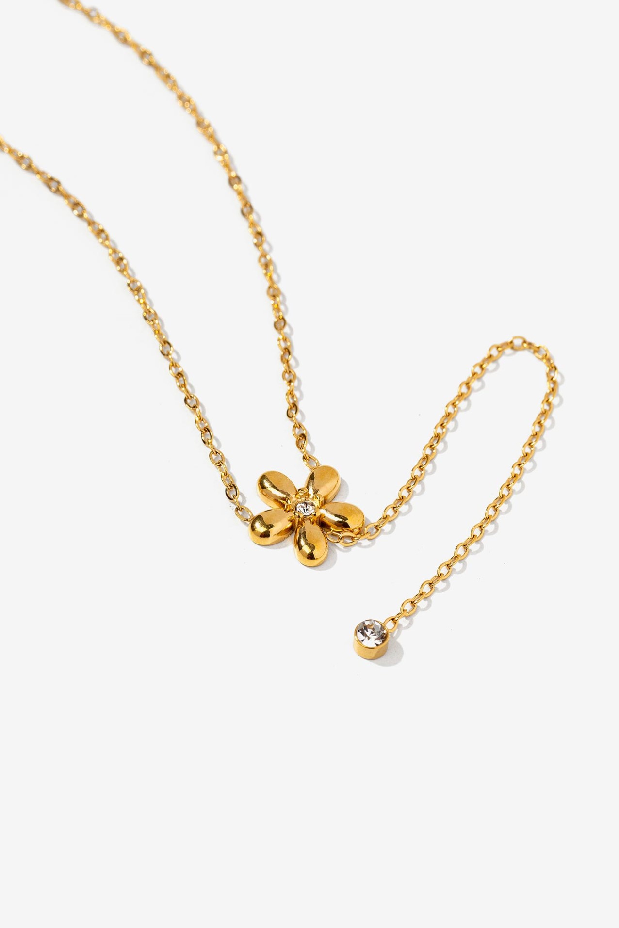 Colar Ao Pendente Floral