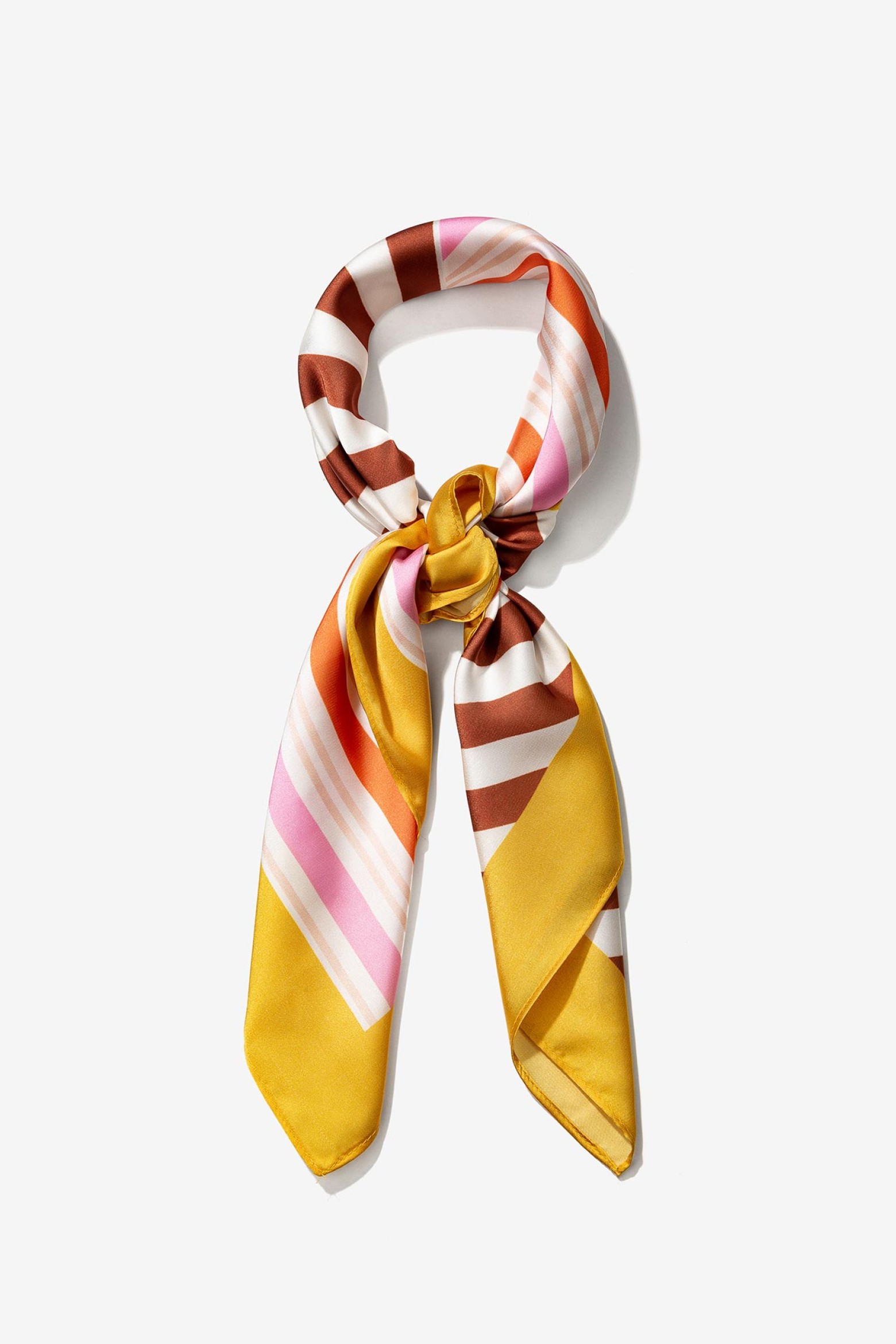 Satin Striped Bandana