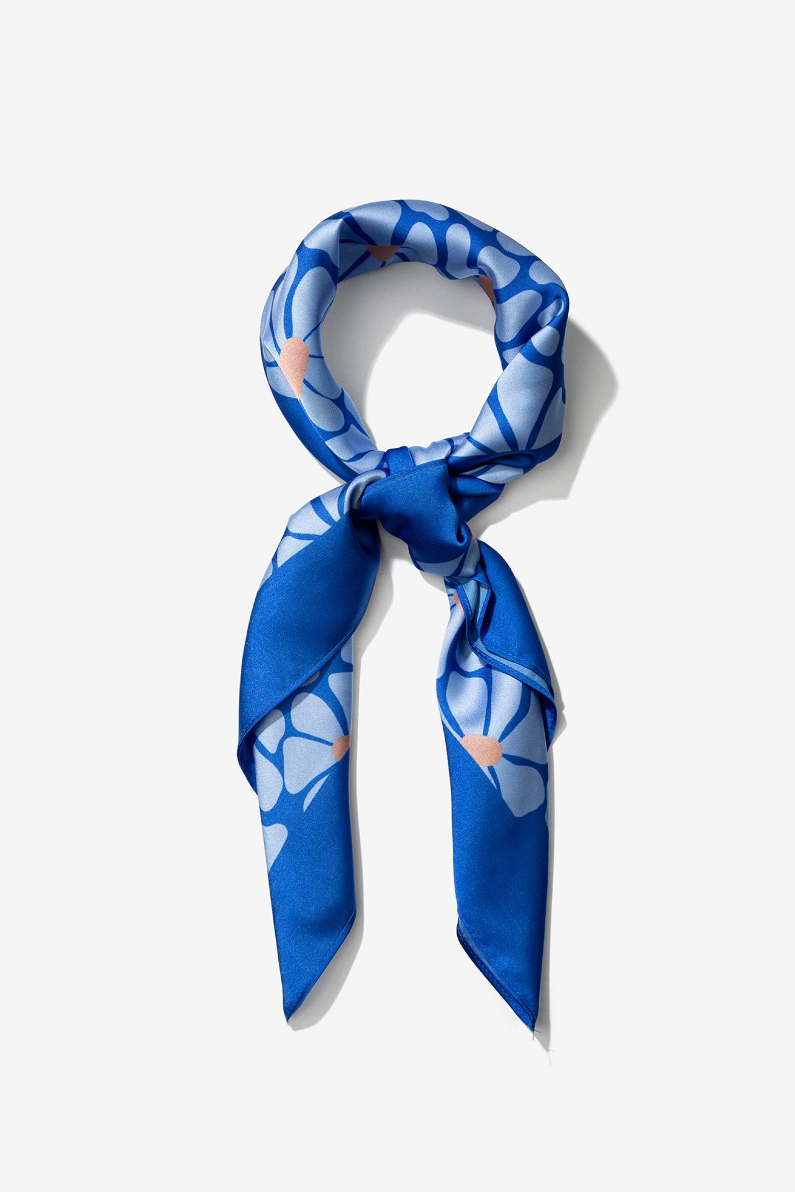 Satin Floral Bandana