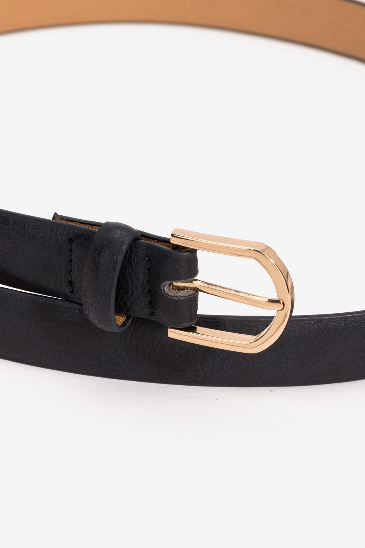 Cinturn Estrecho Efecto Piel