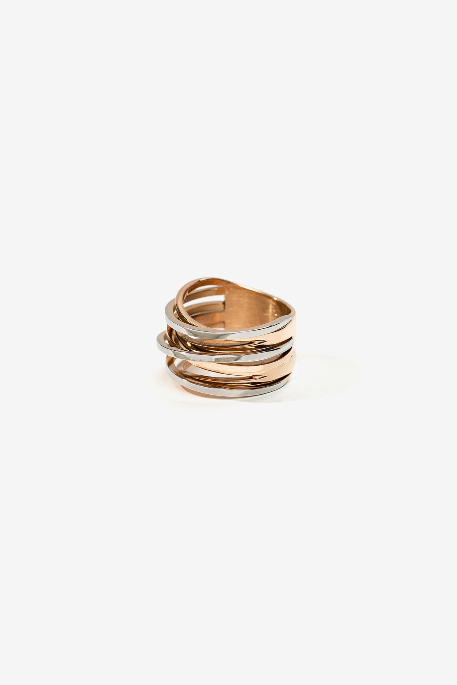 Bicolor Stainless Steel Ring
