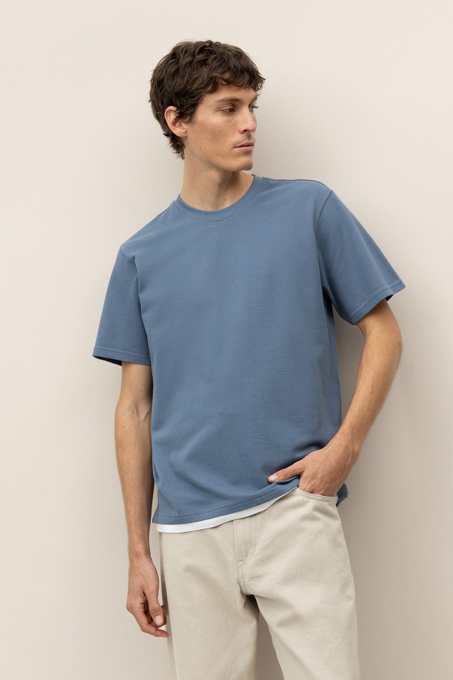 Camiseta Piqu Bajo Combinado
