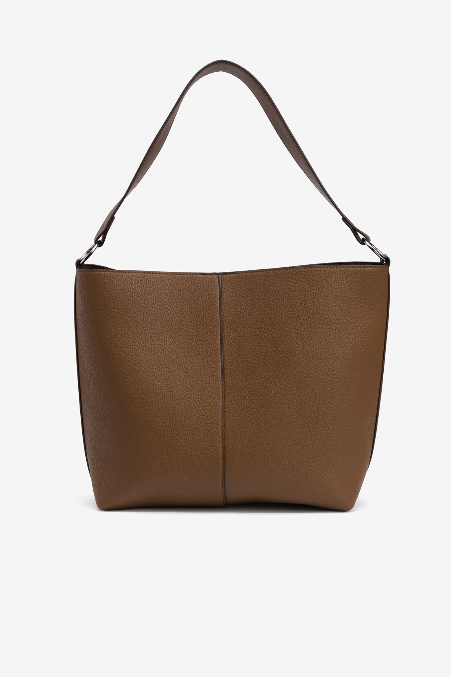 Bolso de Hombro Efecto Piel