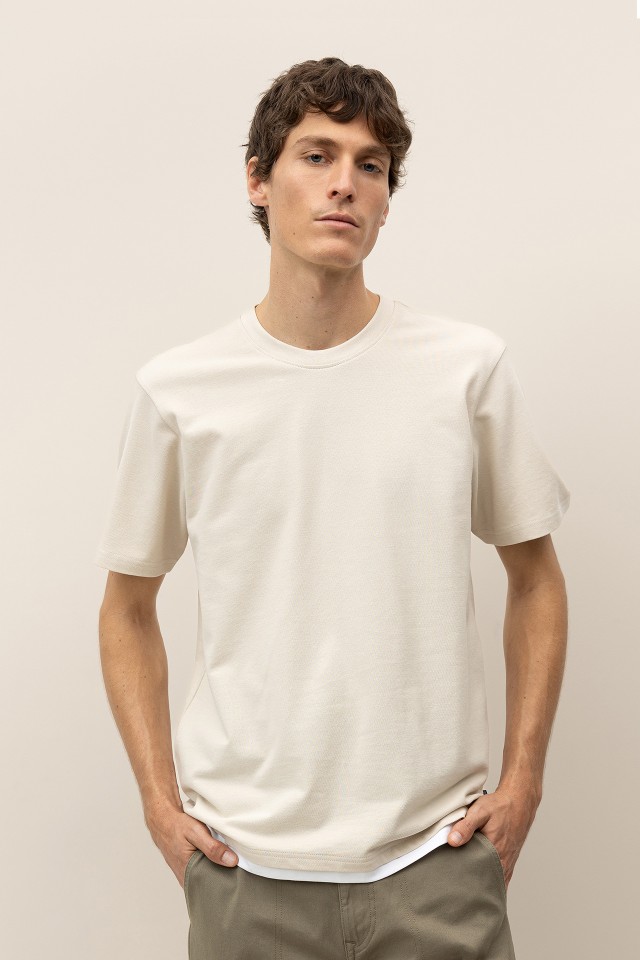 Camiseta Piqu Bajo Combinado
