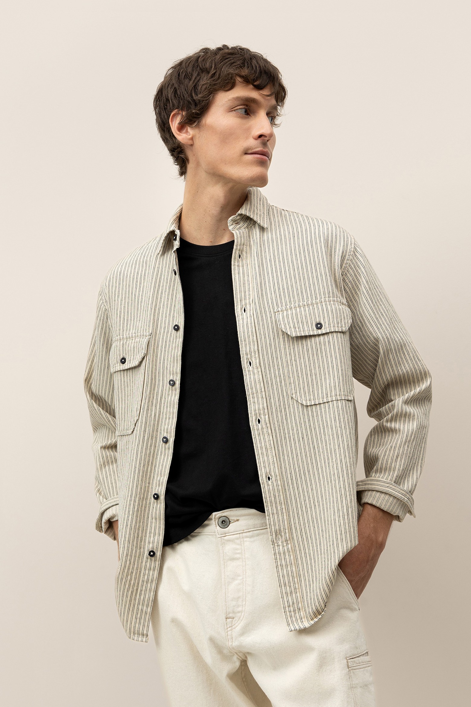 Relaxed Striped Shirt
