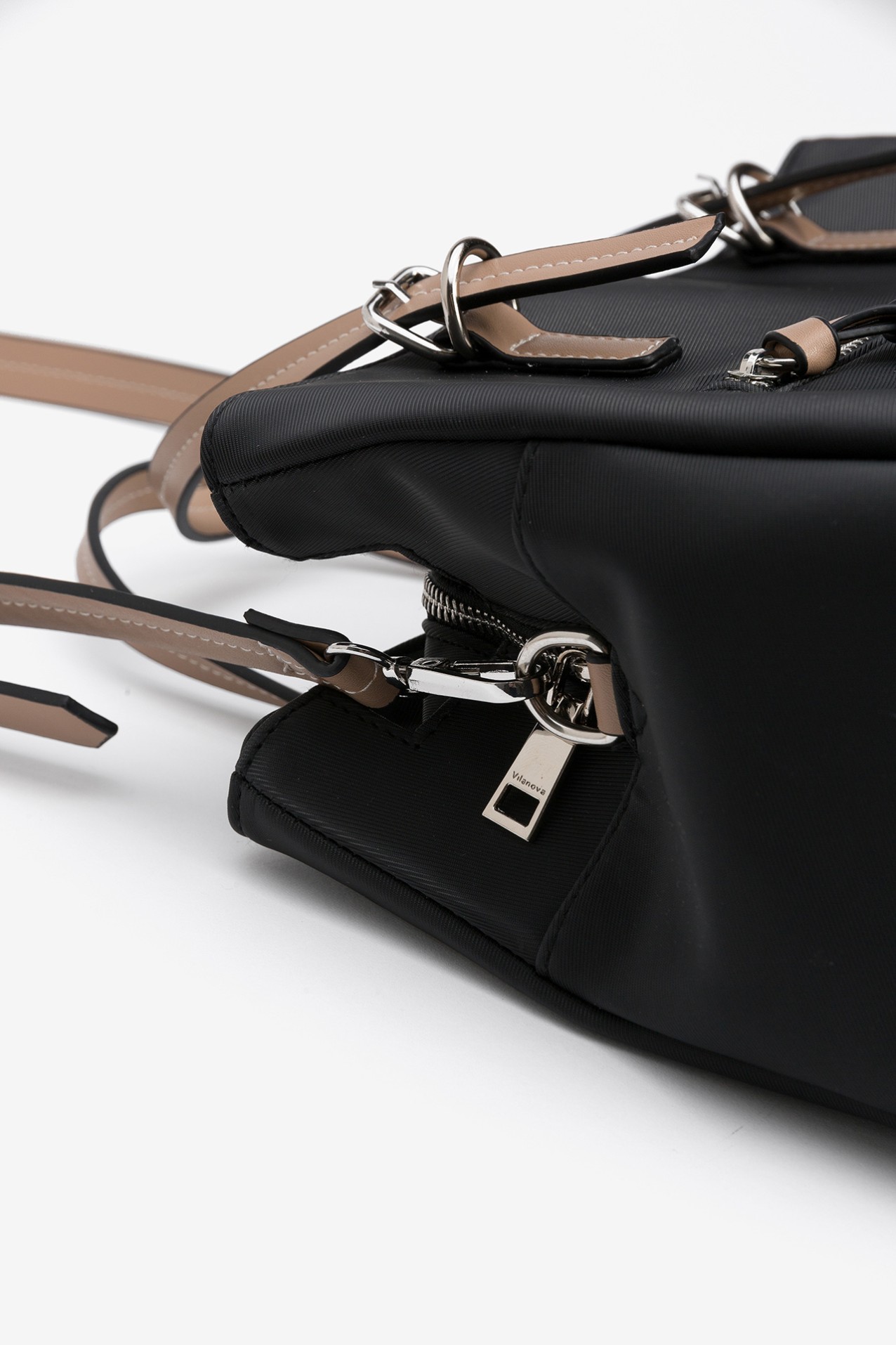 Mala City Efeito Nylon 3 Compartimentos