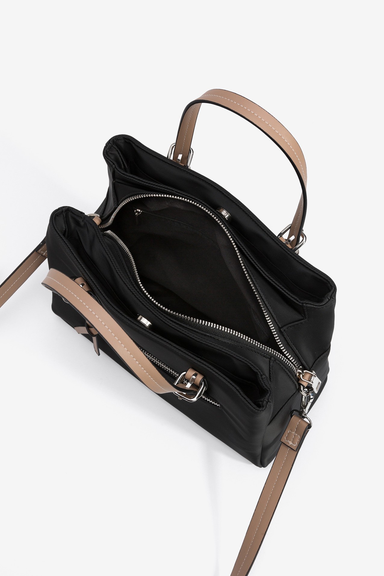 Mala City Efeito Nylon 3 Compartimentos