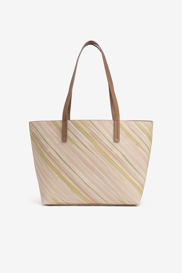 Mala Shopper Efeito Pele Estampada