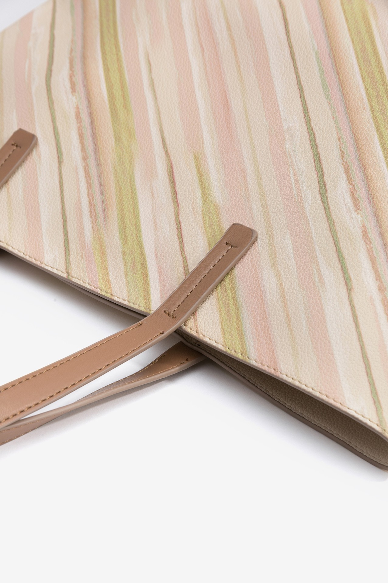 Mala Shopper Efeito Pele Estampada