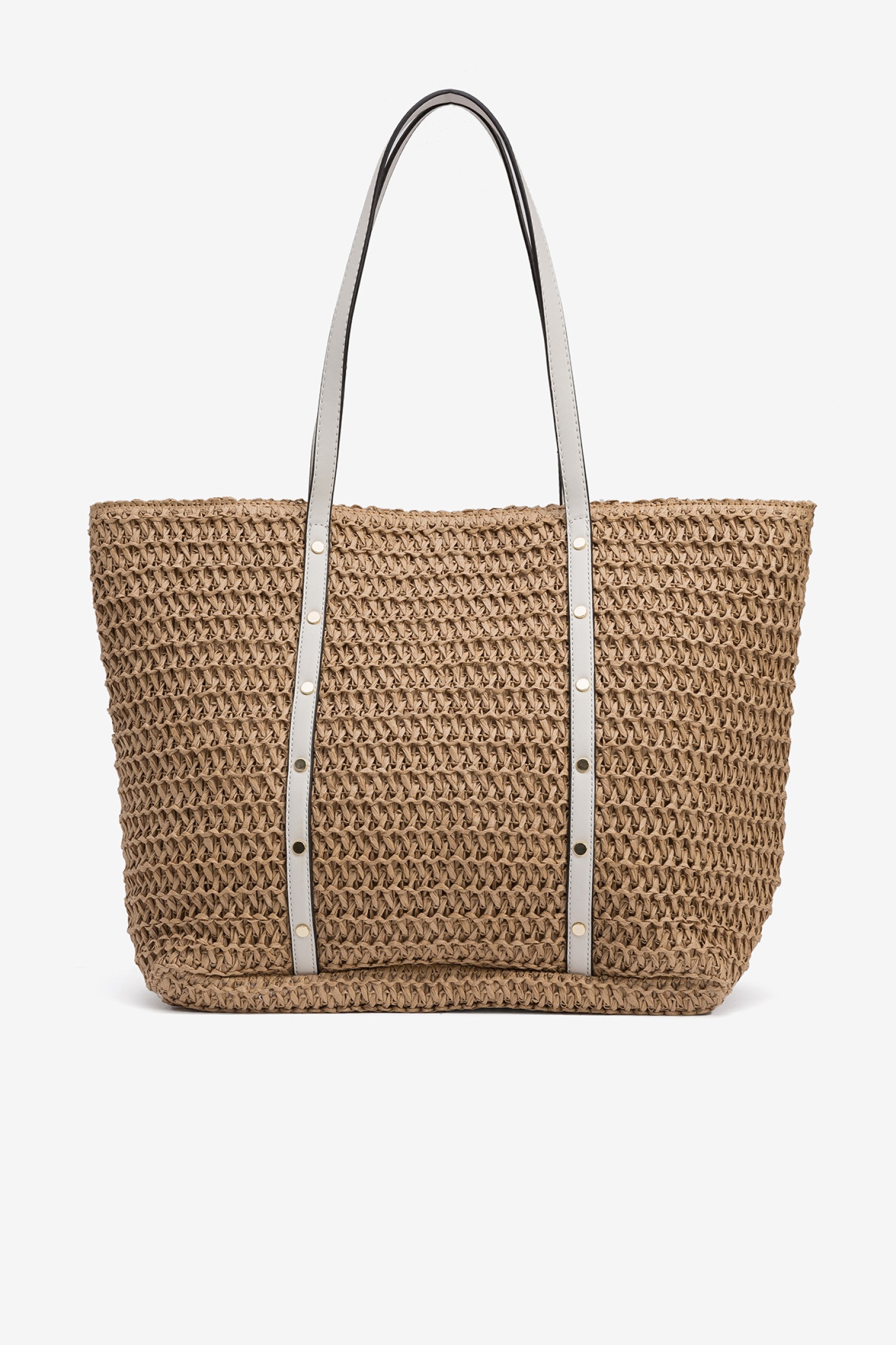 Mala Shopper Efeito Palha